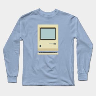 Retro Computer Long Sleeve T-Shirt